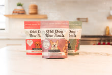 The Golden Years Trio — all three functional soft treat formulas for senior dogs by Old Dog New Treats — Brain Boost, Tender Heart, Mobility Boost